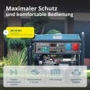 Könner & Söhne Gasoline Generator 7500 W / 9.38 kVA 230/400 V KS 10000E 1/3