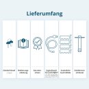 Könner & Söhne Benzin-/LPG-Stromerzeuger 5000 W 230 V KS 7000E G