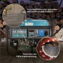 Könner & Söhne Benzin-/LPG-Stromerzeuger 5000 W 230 V KS 7000E G