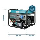 Könner & Söhne Benzin-/LPG-Stromerzeuger 5000 W 230 V KS 7000E G
