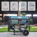 Könner & Söhne Benzin-/LPG-Stromerzeuger 5000 W 230 V KS 7000E G