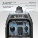 Könner & Söhne Benzin-Inverter-Stromerzeuger 1800 W 230 V KS 2100i S