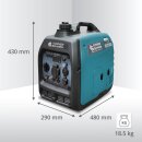 Könner & Söhne Benzin-Inverter-Stromerzeuger 1800 W 230 V KS 2100i S
