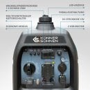 Könner & Söhne Gasoline Inverter Generator 1800 W 230 V KS 2100i S