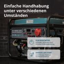 Könner & Söhne Benzin-Stromerzeuger 9,38 kVA 400 V KS 10000E-3 ATS