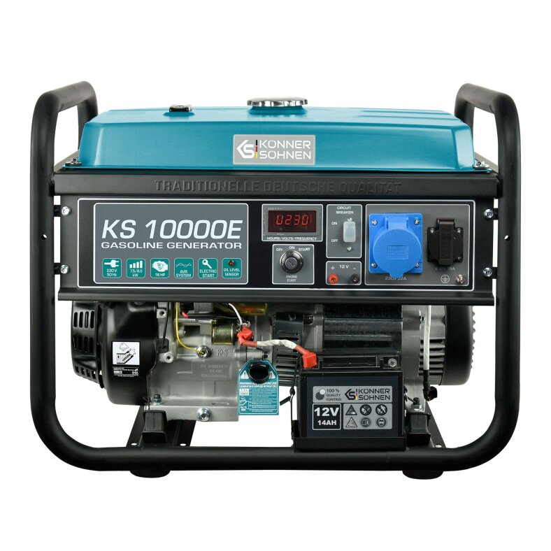 Könner & Söhne Benzin-Stromerzeuger 7500 W 230 V KS 10000E