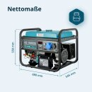 Könner & Söhne Benzin-Stromerzeuger 7500 W 230 V KS 10000E