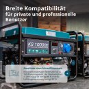 Könner & Söhne Benzin-Stromerzeuger 7500 W 230 V KS 10000E