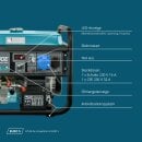 Könner & Söhne Gasoline Generator 7500 W 230 V KS 10000E