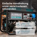 Könner & Söhne Benzin-Stromerzeuger 7500 W 230 V KS 10000E ATS