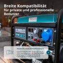 Könner & Söhne Benzin-Stromerzeuger 7500 W 230 V KS 10000E ATS