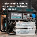 Könner & Söhne Gasoline Generator 7500 W 230 V KS 10000E ATS