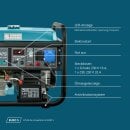 Könner & Söhne Gasoline Generator 7500 W 230 V KS 10000E ATS