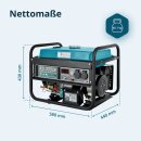 Könner & Söhne Benzin-Stromerzeuger 2600 W 230 V KS 3000E