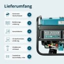 Könner & Söhne Gasoline Generator 2600 W 230 V KS 3000E