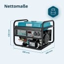 Könner & Söhne Gasoline Generator 2600 W 230 V KS 3000E