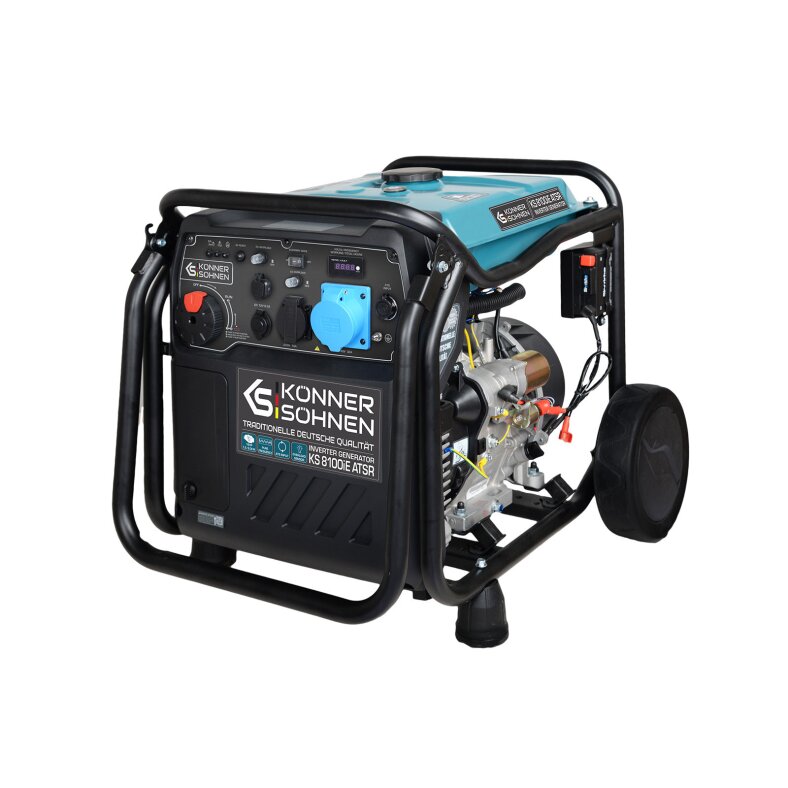 Könner & Söhne Benzin-Inverter-Stromerzeuger 8000 W 230 V KS 8100iE ATSR