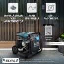 Könner & Söhne Gasoline Inverter Generator 8000 W 230 V KS 8100iE ATSR