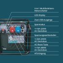 Könner & Söhne Benzin-Inverter-Stromerzeuger 8000 W / 8 kVA 230/400 V KS 8100iE 1/3 ATSR