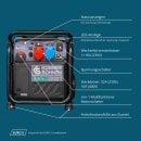 Könner & Söhne Gasoline/LPG Inverter Generator 8000 W / 8 kVA 230/400 V KS 8100iEG 1/3