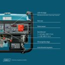 Könner & Söhne Benzin-Stromerzeuger 9,38 kVA 400 V KS 10000E-3