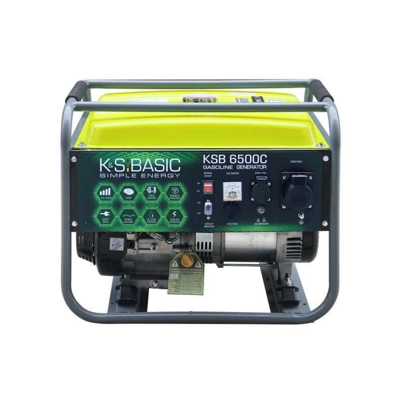 Könner & Söhne Gasoline Generator 5000 W 230 V KSB 6500C