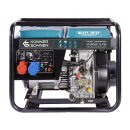Könner & Söhne Diesel-Stromerzeuger 5000 W...