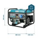 Könner & Söhne Benzin-Stromerzeuger 5000 W 230 V KS 7000