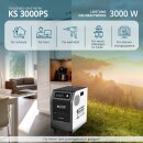 Könner & Söhne LiFePO4-Powerstation 3000 W...