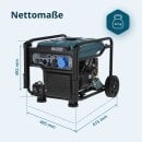 Könner & Söhne Gasoline Inverter Generator 6000 W 230 V KS 6500iE