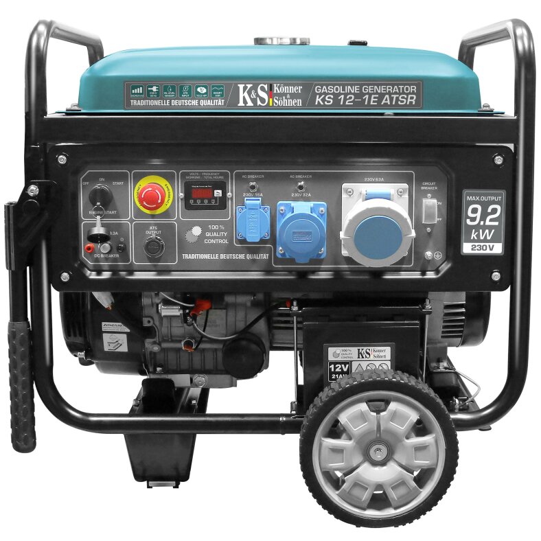 Könner & Söhne Benzin-Stromerzeuger 9000 W 230 V KS 12-1E ATSR