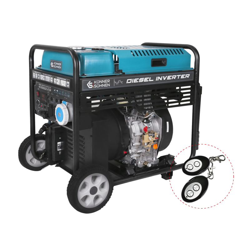 Könner & Söhne Diesel-Inverter-Stromerzeuger 9500 W 230 V KS 9500IDE ATSR