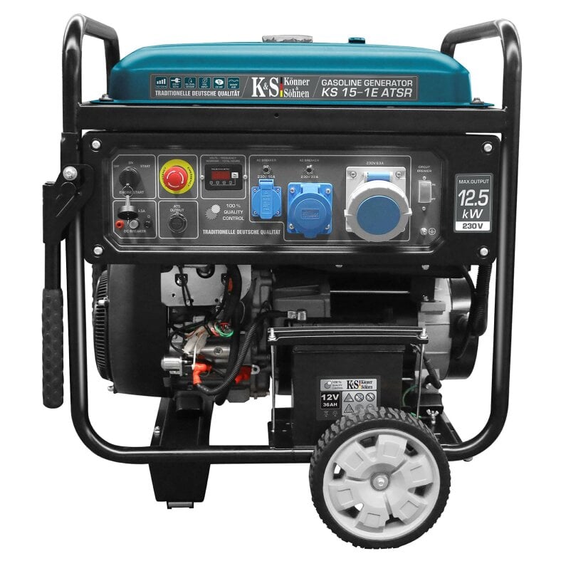 Könner & Söhne Gasoline Generator 12000 W 230 V KS 15-1E ATSR