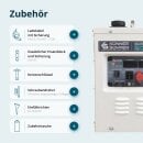 Könner & Söhne Gasoline DC Generator 1600 W 24–27.5 V DC KS 24VM-DC