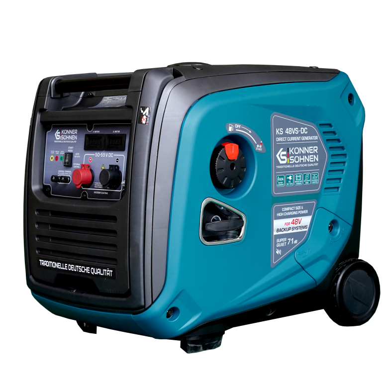 Könner & Söhne Benzin-Gleichstromgenerator 3300 W 50–55 V DC KS 48VS-DC