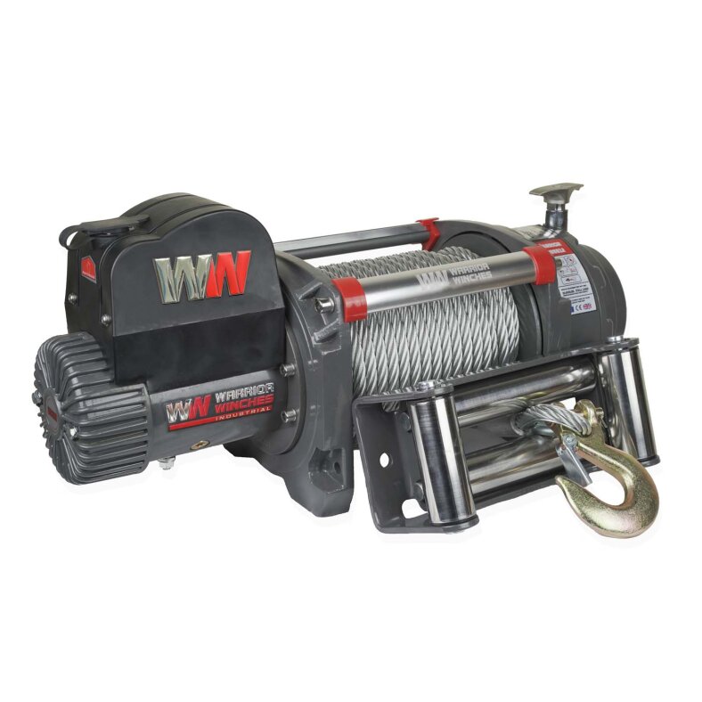 Electric winch Warrior samurai s 20000 9.1 t 12 v steel cable waterproof to ip68