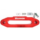 Aluminum rope window Warrior red with silver logo