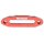 Aluminum rope window Warrior red with silver logo