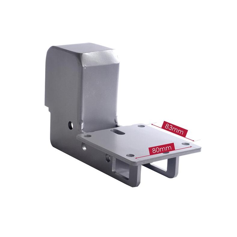 Mounting plate for winches up to 1,6 tons for tow ball