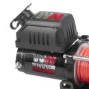 atv/utv quad electric winch warrior ninja 2500lb a 1.1 t 12 v plastic rope