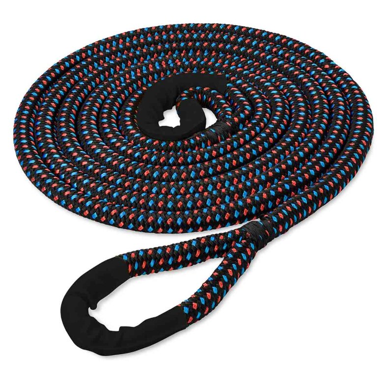 Professional kinetic mountain rope Ø30mm L:8m 9000daN rope braider