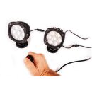 set 2 pcs 35w lightpartz led worklight spot light 10° 2x4340lm