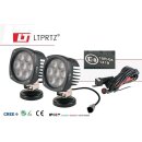 SET 2 St. 35W LIGHTPARTZ LED Arbeitsscheinwerfer...