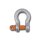 Shackle - curved - high strength 9.5 t 1 1/8" according to din en 13889