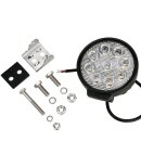 LED Arbeitsscheinwerfer 27W 1700lm 10° 10-30V