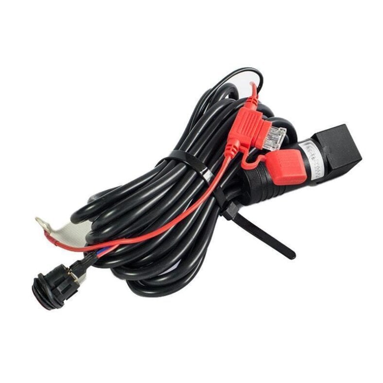 lightpartz® relay cable set 2 german plug with switch