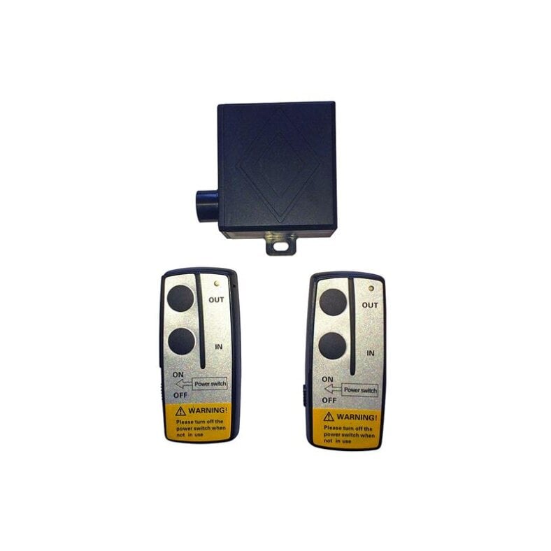 Warrior radio remote spartan/viper 2 handsets 4 pins 12v