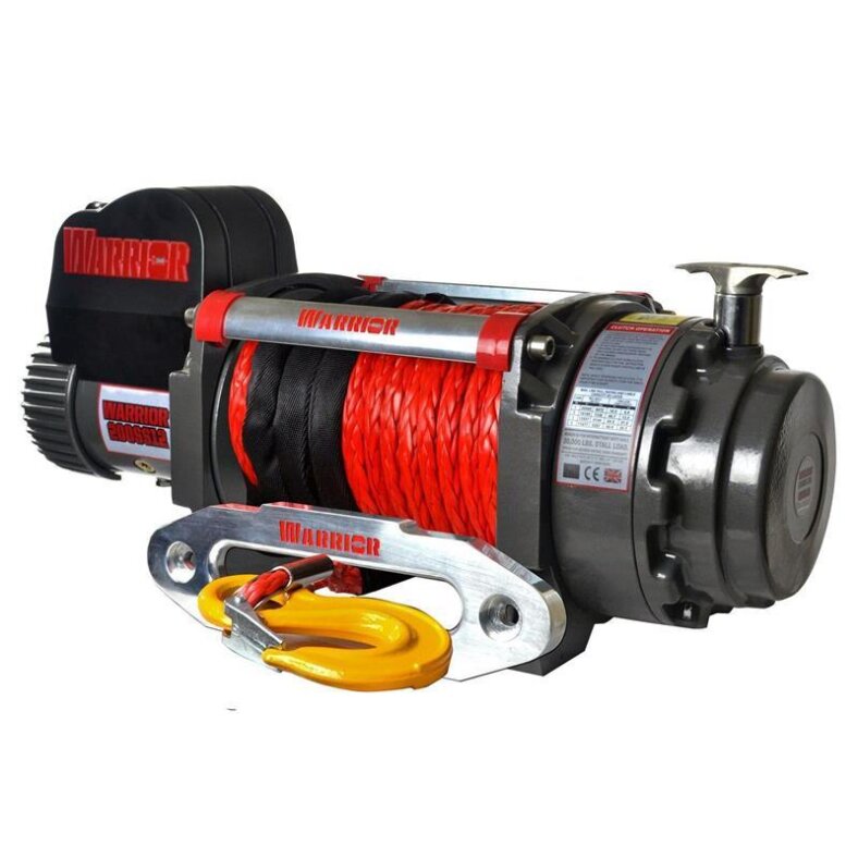 Electric Winch Warrior Samurai S20000 9,1 t 12 V Synthetic Rope