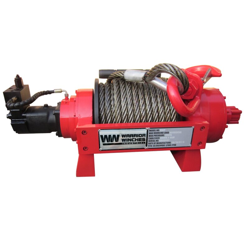 WARRIOR JP Industrie Seilwinde hydraulisch 20.0 t