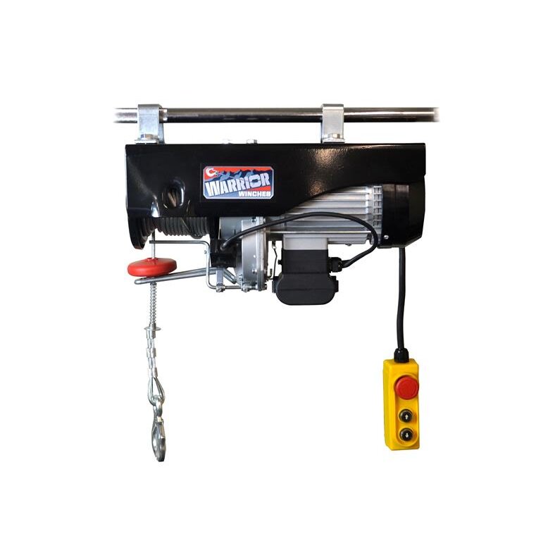 Professional hoist Warrior 500/990 kg 230 v 18m rope hoist winch hoist crane